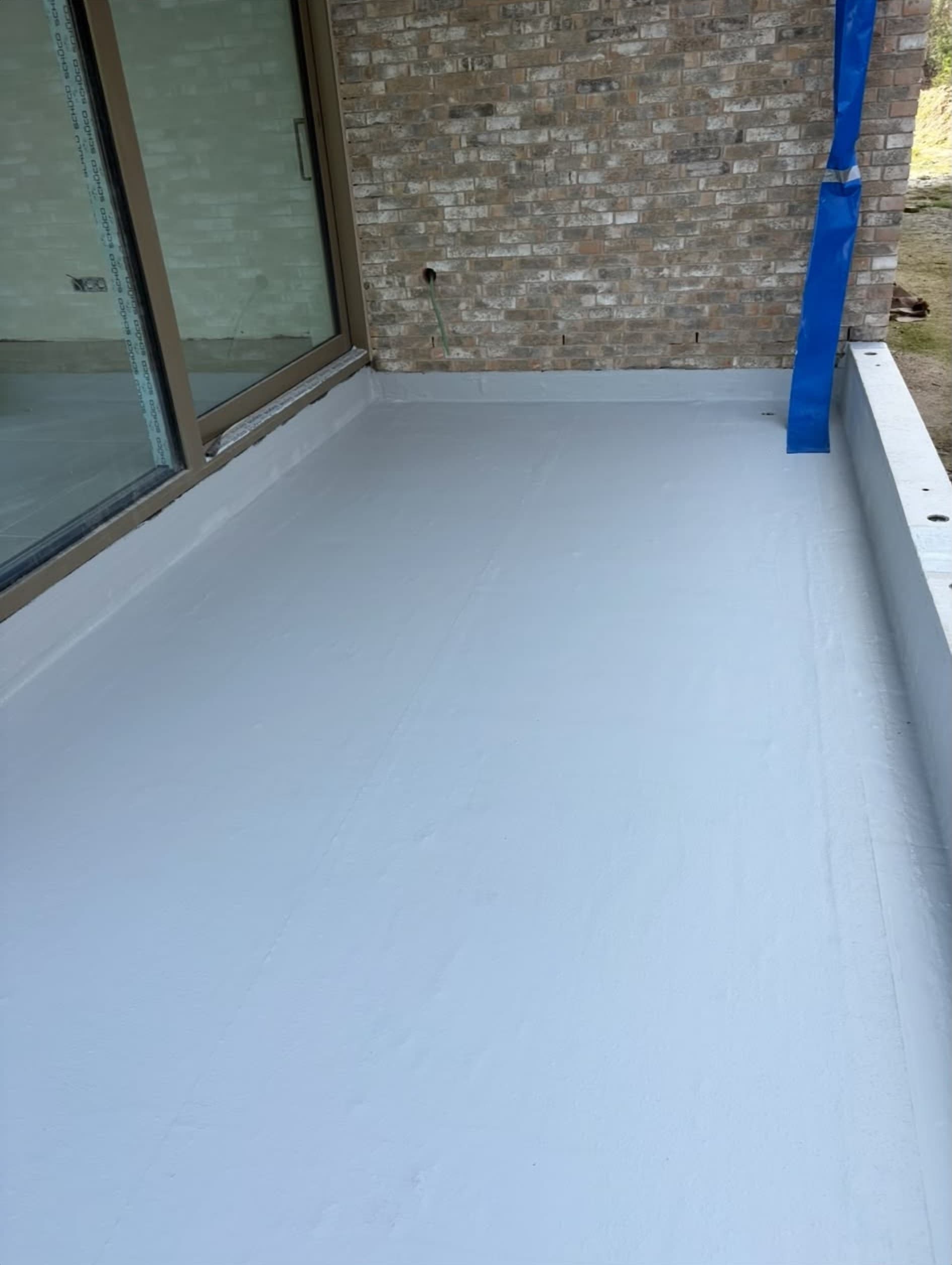 Waterdichte coating buiten, uitgevoerd door STS Works